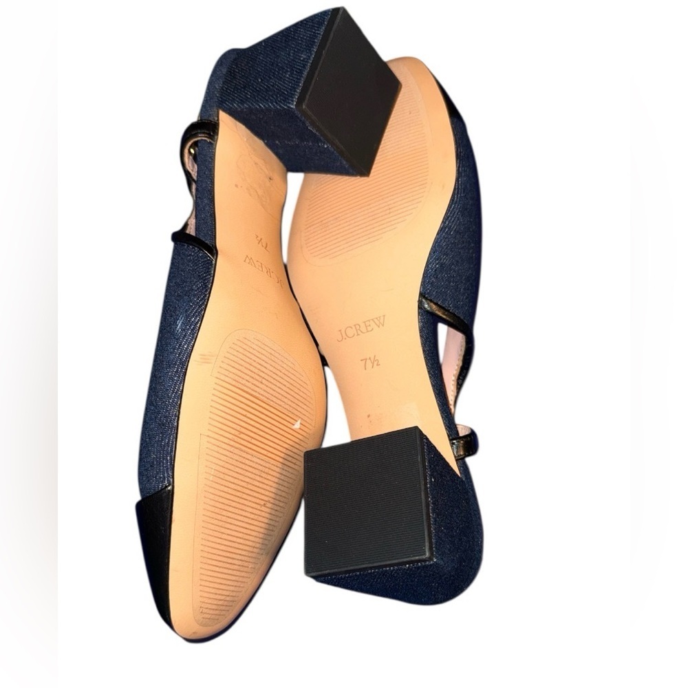 J. Crew NWOT Layne Cap Toe Heels - Picture 4 of 4